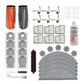 41 PCS Accessories Kit for Saros 10 Robot Vacuum,1 Set of Main Brush,1 Cleaning Brush,6 Side Brushes,8 Dust Bags,6 HEPA Filters,5 Mop Cloths Set,1 Solution Trial Pack,6 Scent Tablets