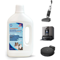 Deep Cleaning&Deodorizing Solution, Compatible with ECOVACS, Tineco, roborock, DREAME, Eufy Floor Washers&Robotic Vacuum Cleaners, TÜV Rheinland Certification, Pet Friendly