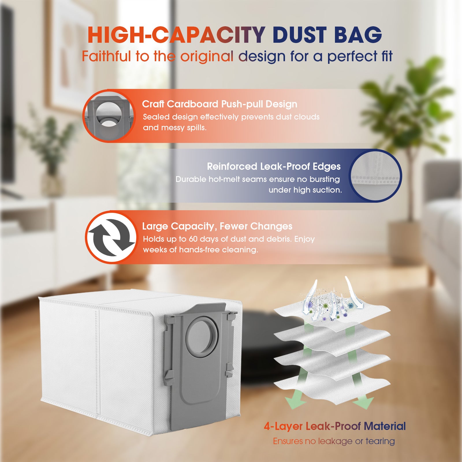 41 PCS Accessories Kit for Roborock S8 Max/MaxV Ultra Robot Vacuum,1 Set of Main Brush,1 Cleaning Brush,6 Side Brushes,8 Dust Bags,6 HEPA Filters,5 Mop Cloths Set,1 Solution Trial Pack, 1 Tool Kit